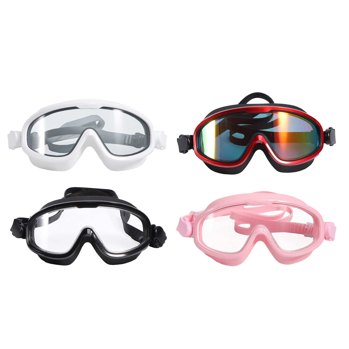 Goggles Swim - Kacamata Renang Anti Air Warna Putih,