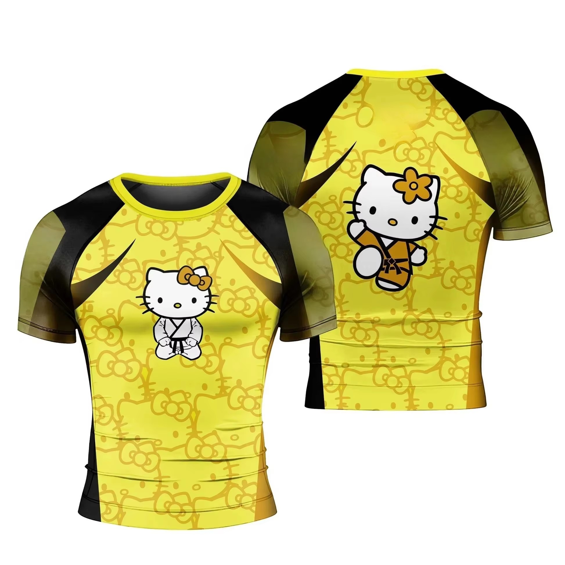 2026 Kaos Lengan Pendek dengan - Rash Guard ulasan dan harga