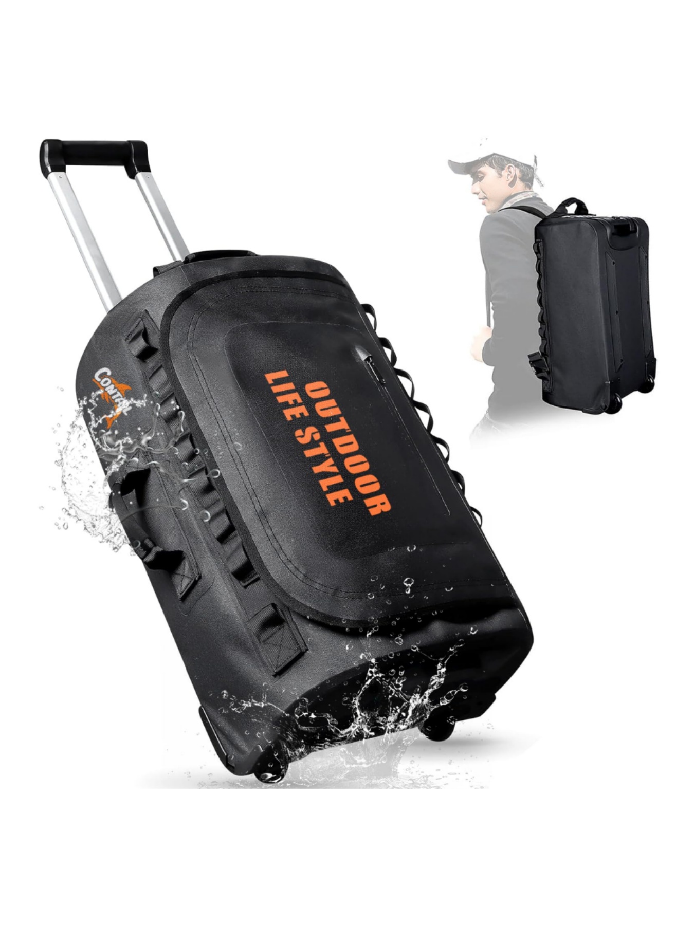 Tas Selam Beroda 48/95 Liter,  - Snorkeling Gear ulasan dan harga