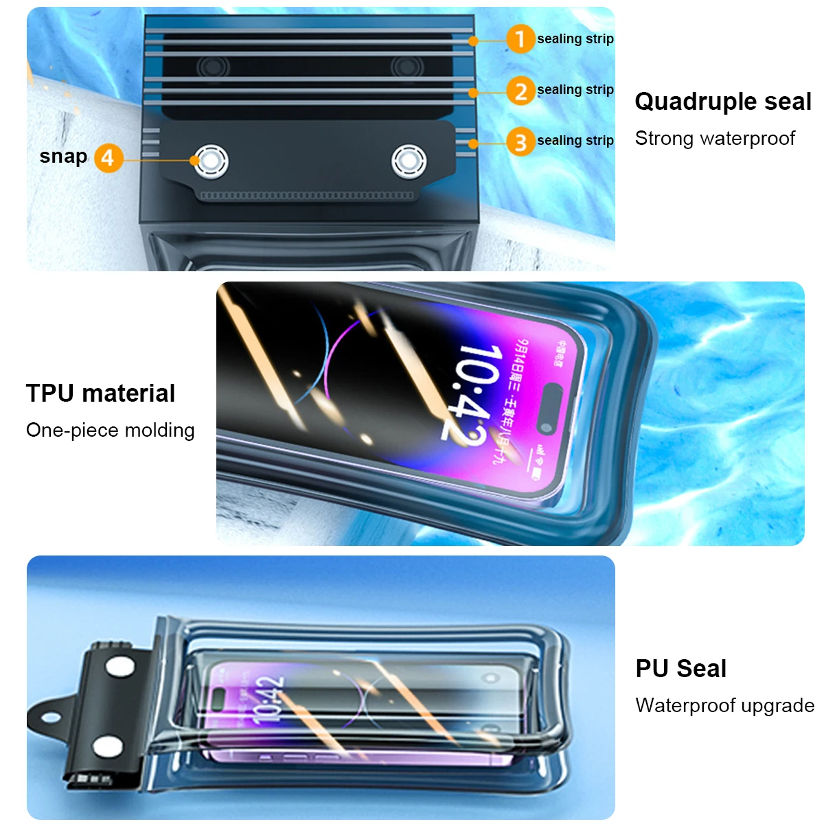 Casing Telepon Anti Air yang D - Dry Bag Waterproof ulasan dan harga