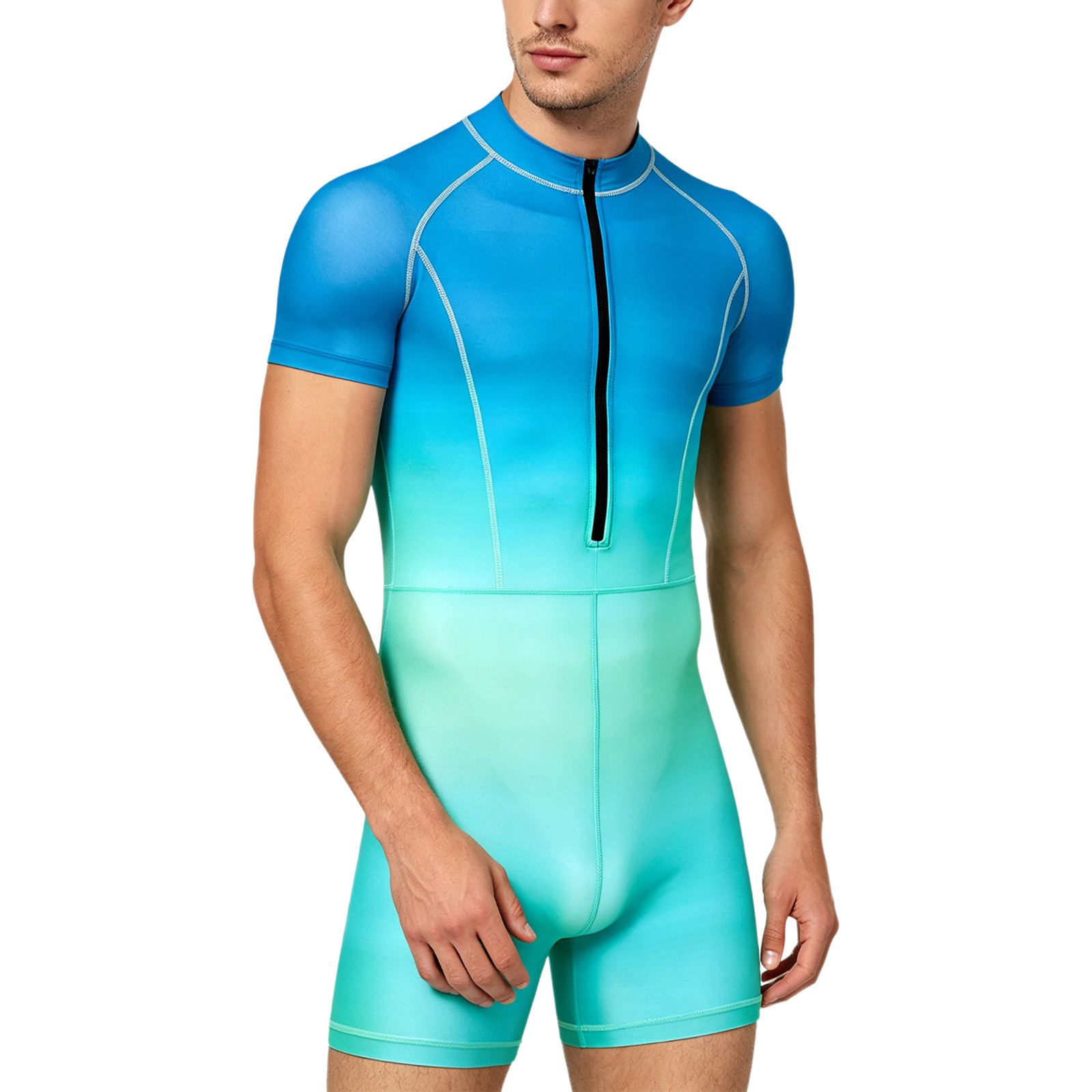 Baju renang model bodysuit den - Wetsuit Men ulasan dan harga