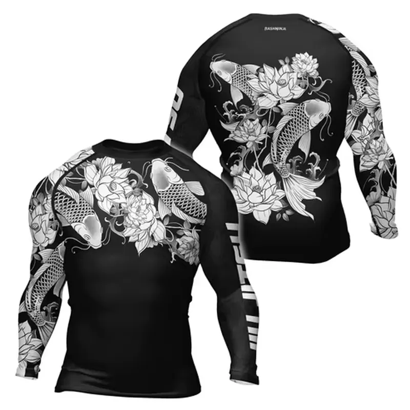 Kaos Kompresi Lengan Panjang P - Rash Guard ulasan dan harga